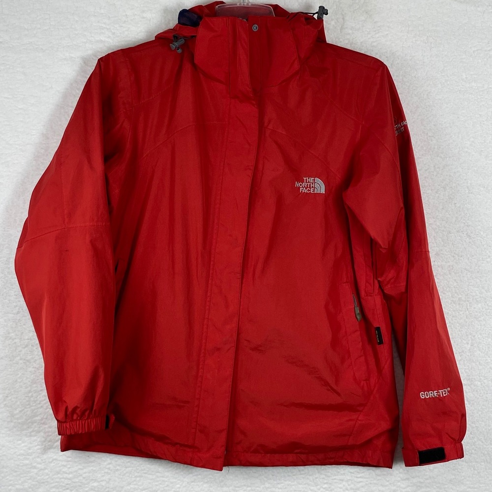 The North Face Summit Series Gore-Tex Raintex Jacket Red XL NP10311 Hooded Shell